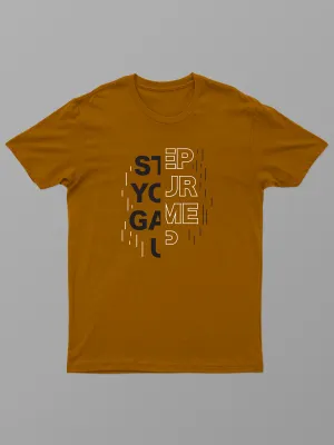Step Your Game Up | ACTION series | Graphic Sports T shirt for Men