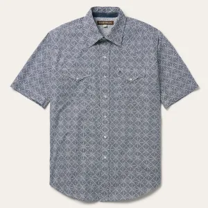 Stetson Blue SS Ornamental Prnt