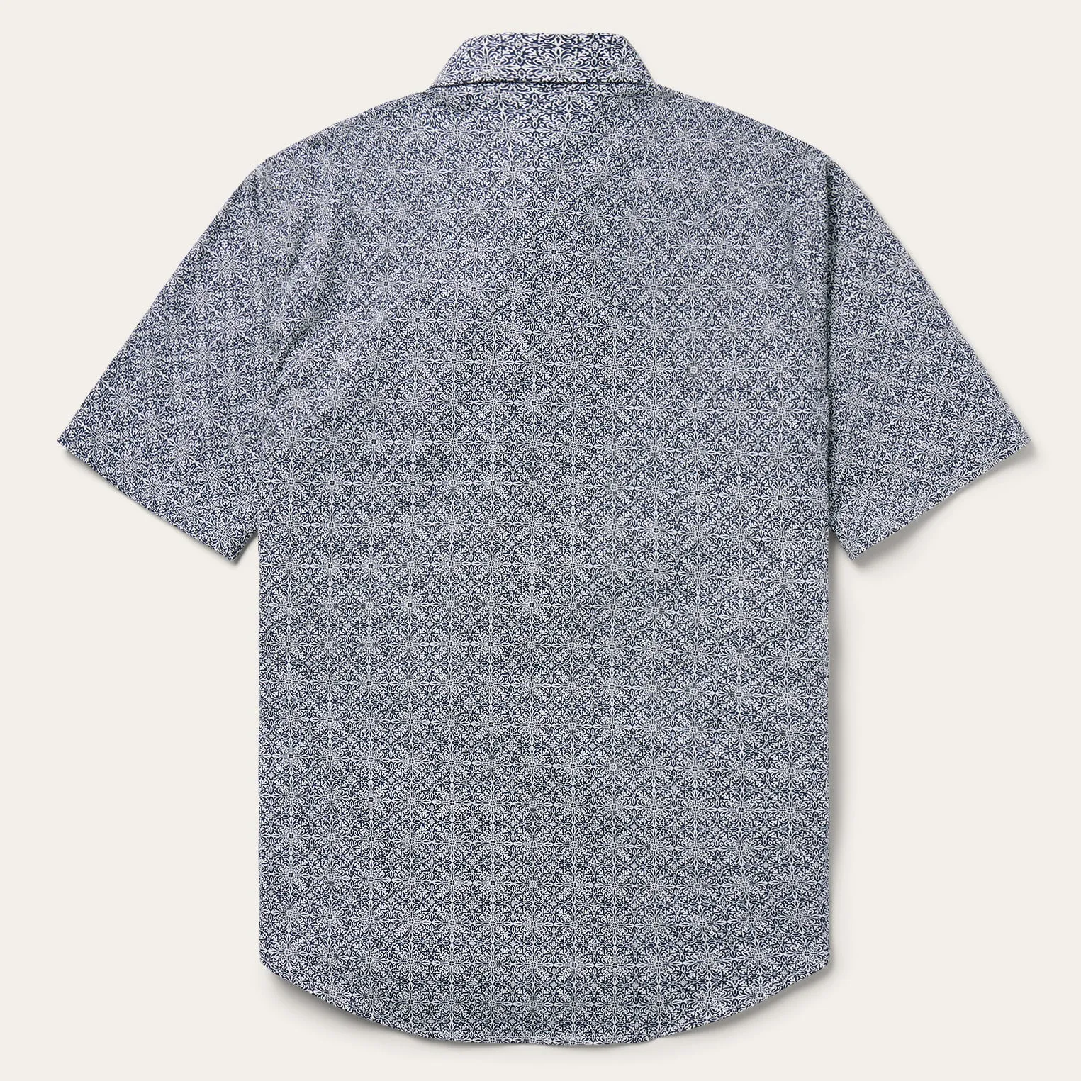 Stetson Blue SS Ornamental Prnt