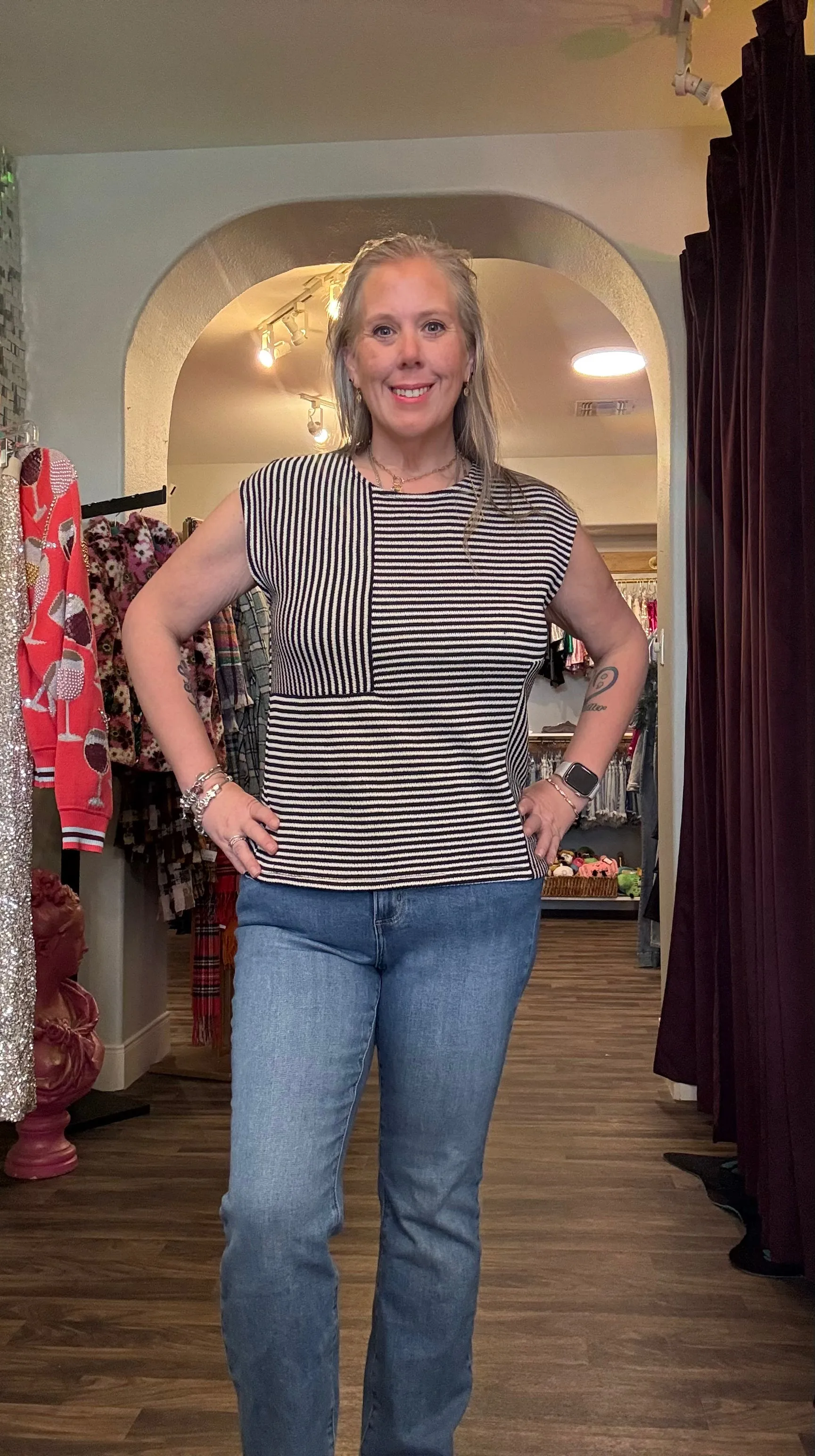 Stripe Savvy Top