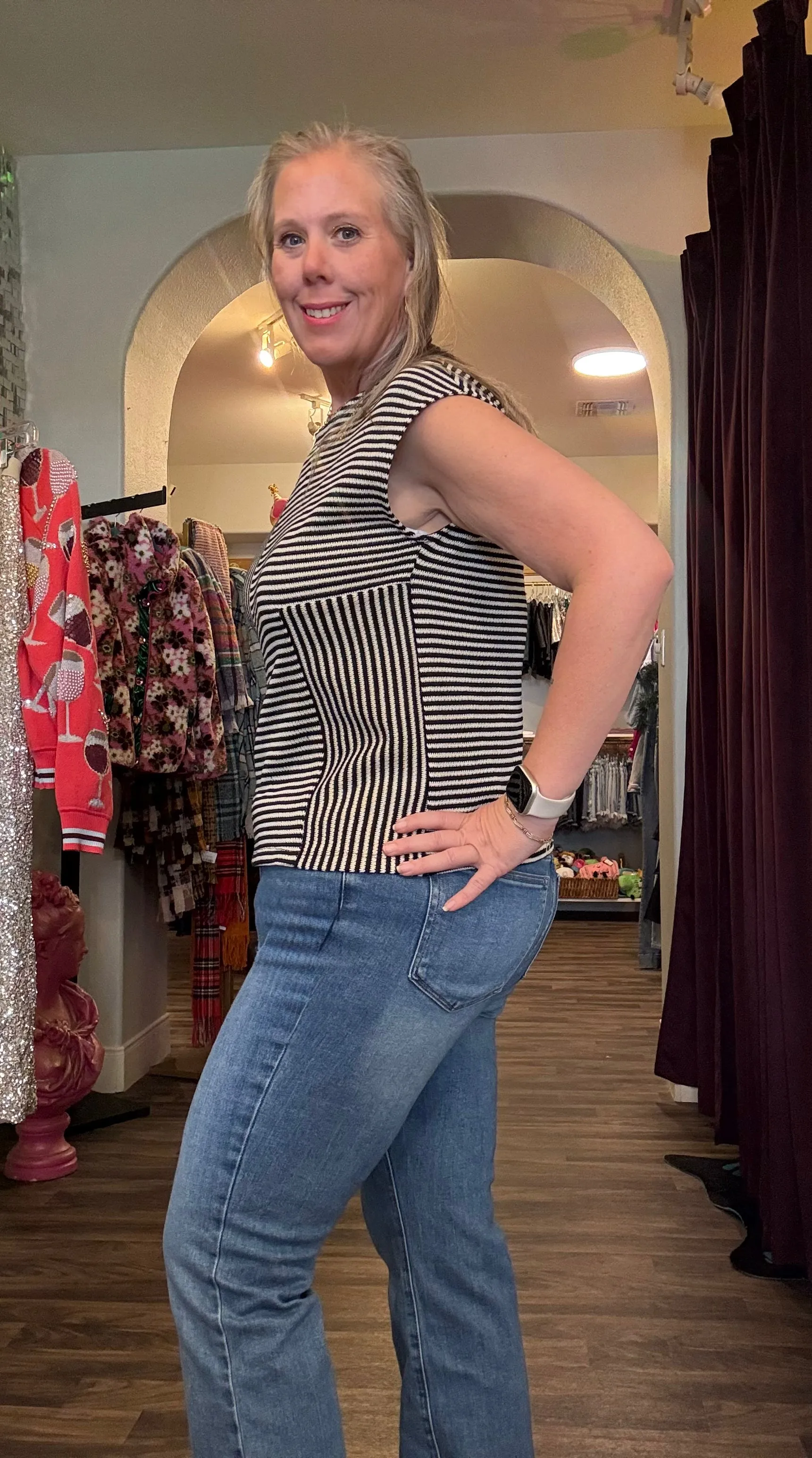 Stripe Savvy Top