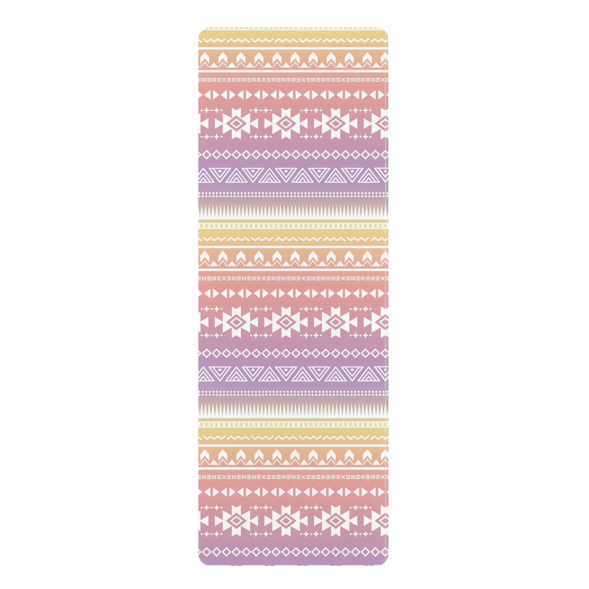 Sunrise Aztec Rubber Yoga Mat