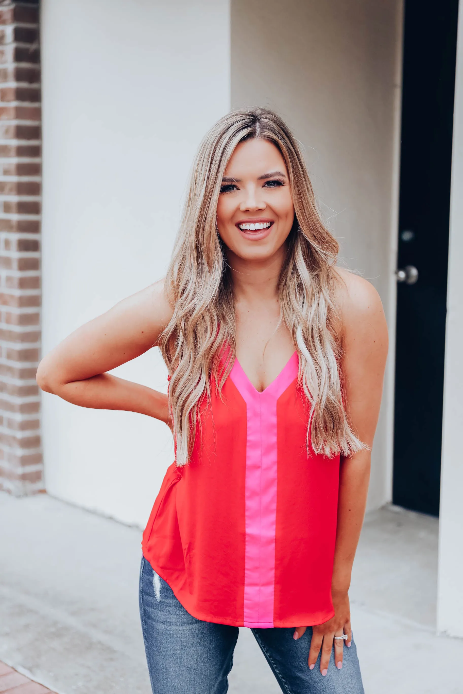 Sutton Blouse - Red