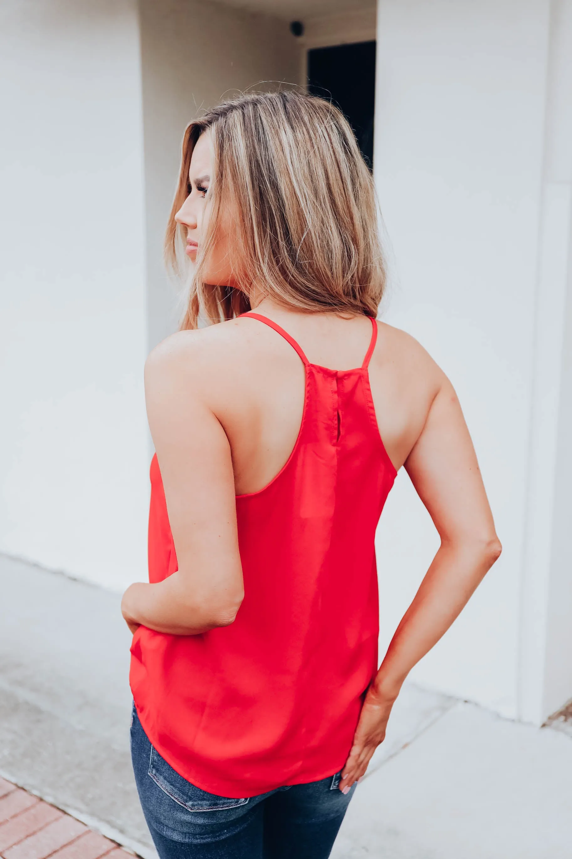 Sutton Blouse - Red
