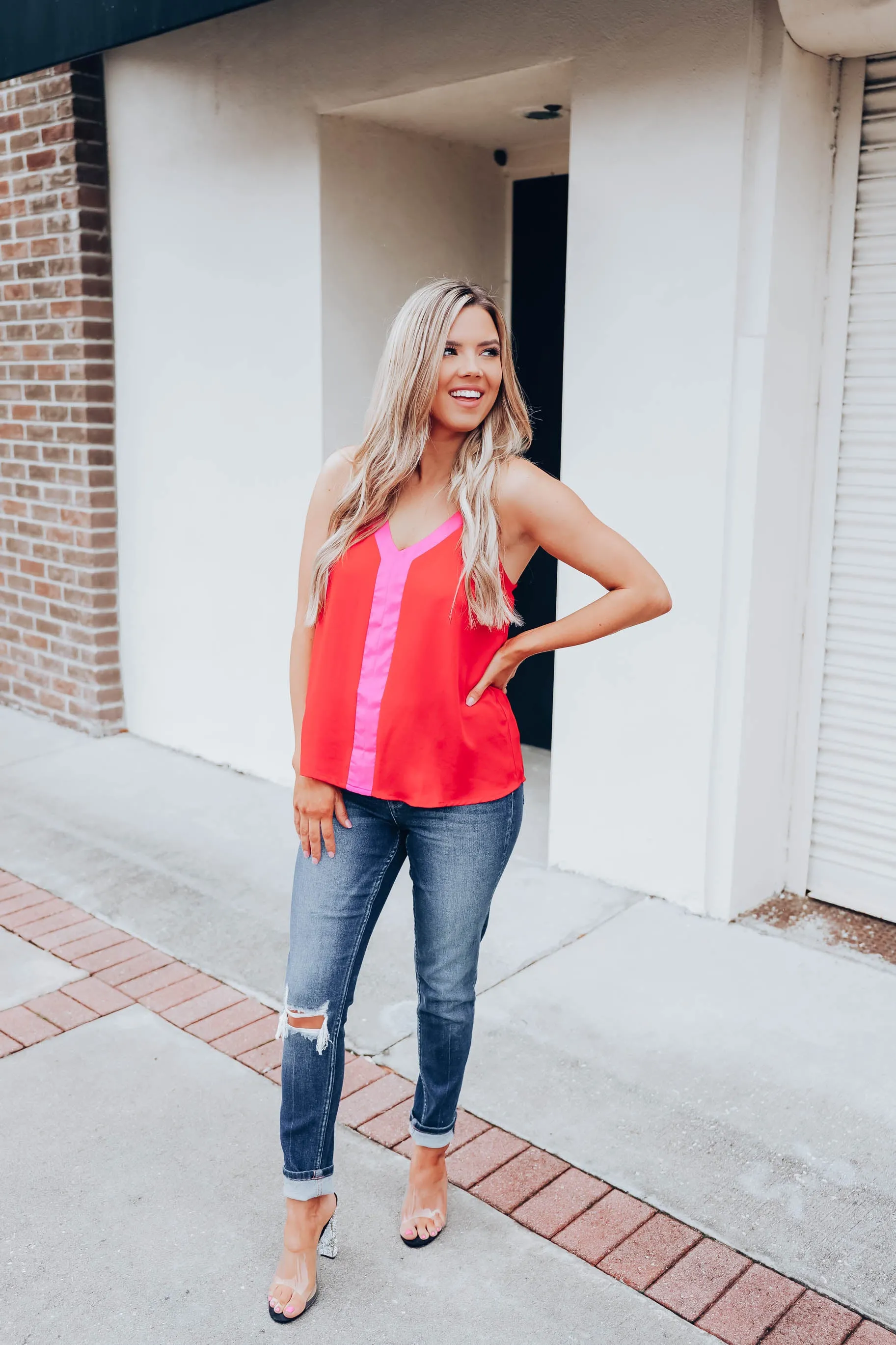 Sutton Blouse - Red