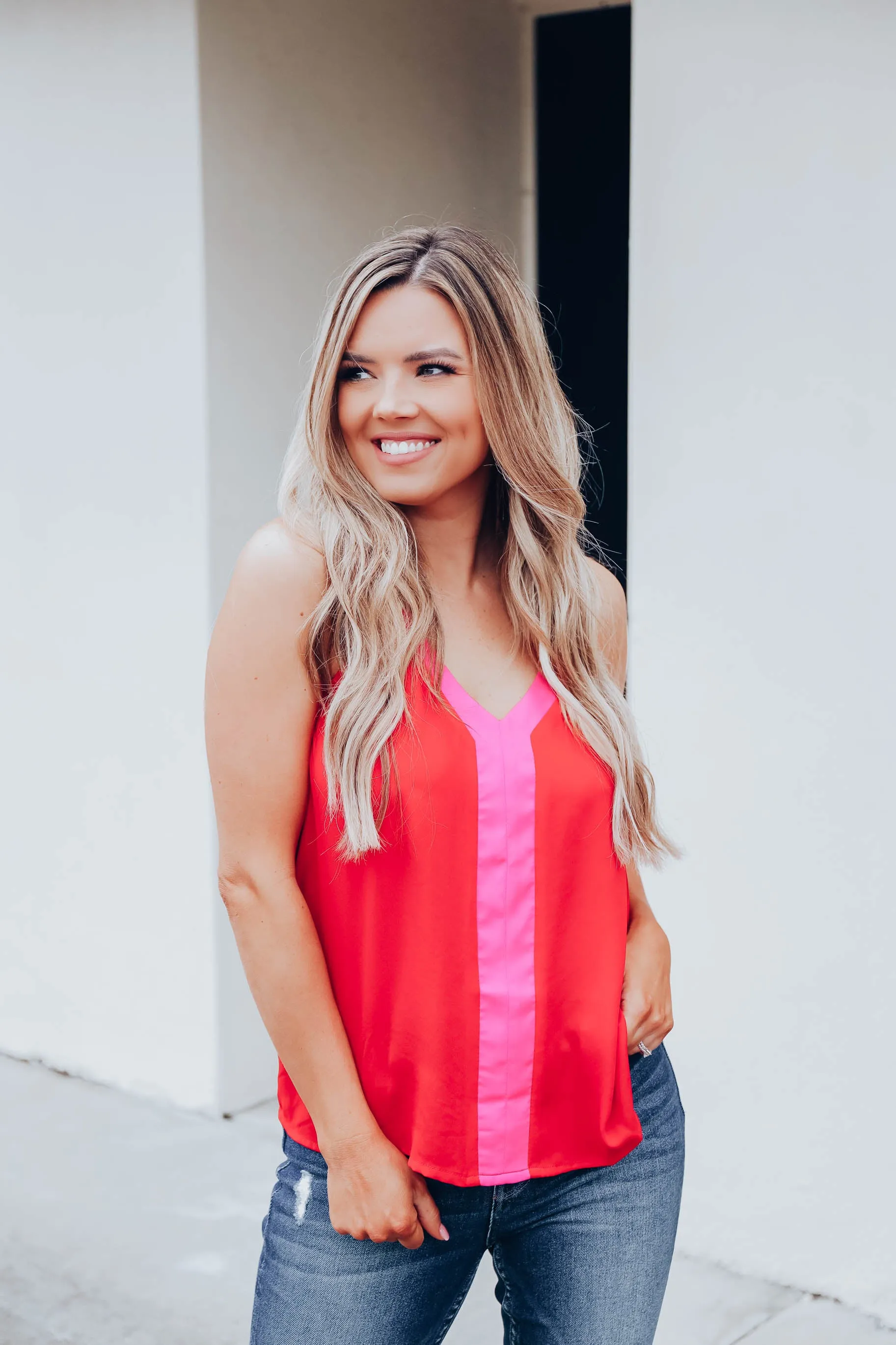 Sutton Blouse - Red