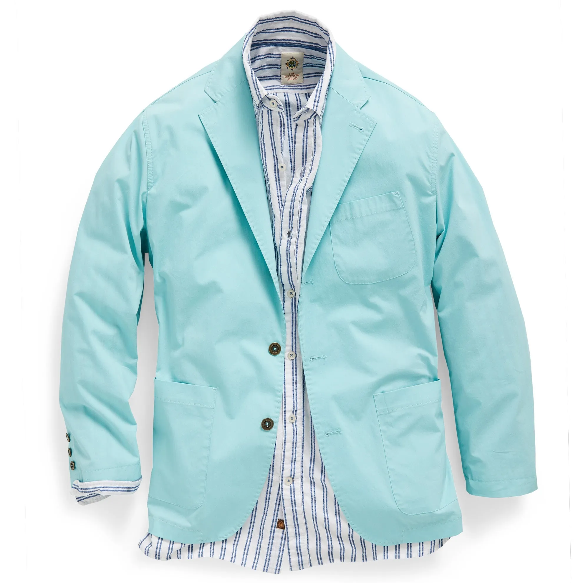 Tall Mission Comfort Superlight Poplin Blazer