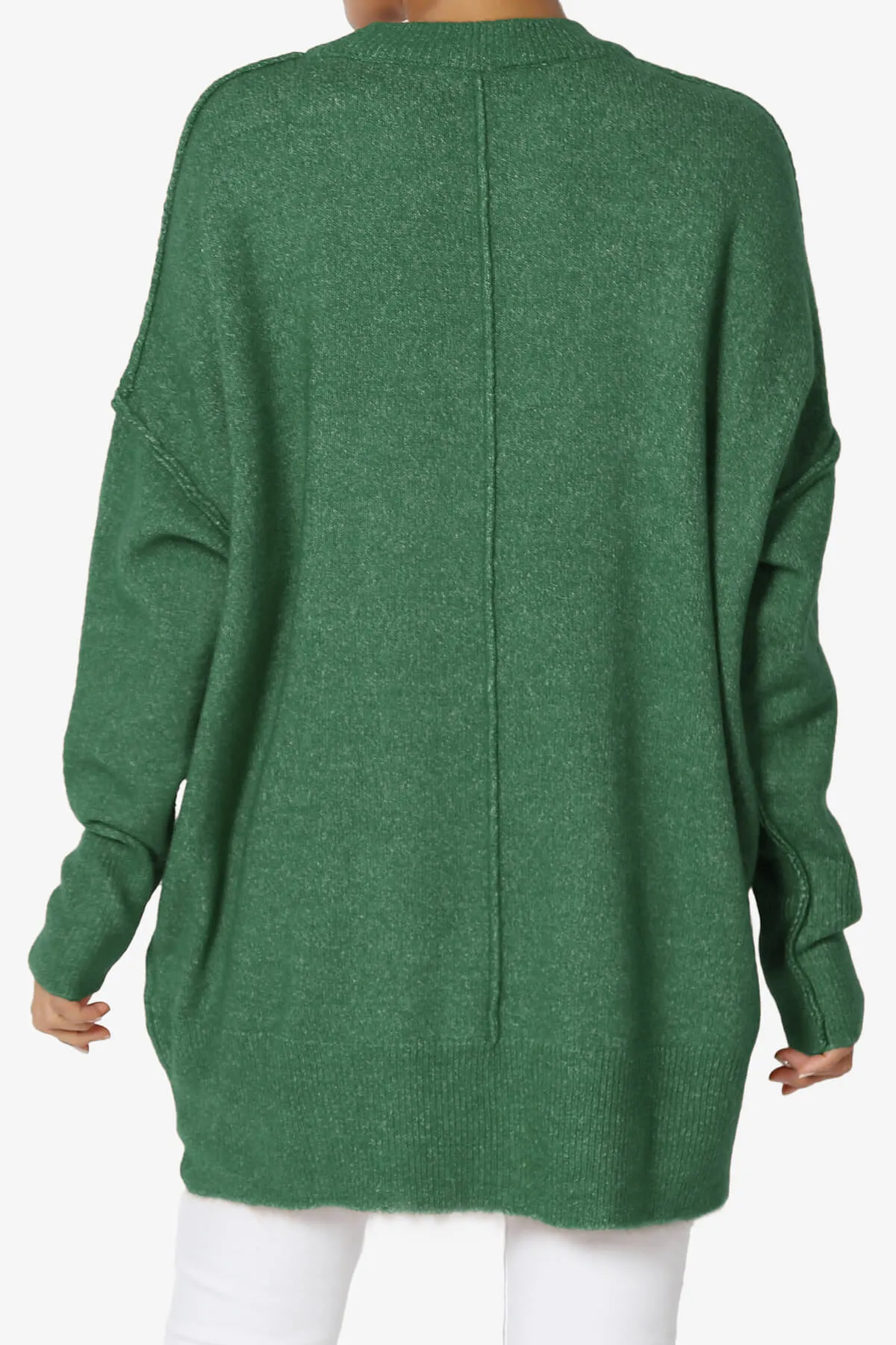 Taryn Oversized Crew Neck Pullover Sweater