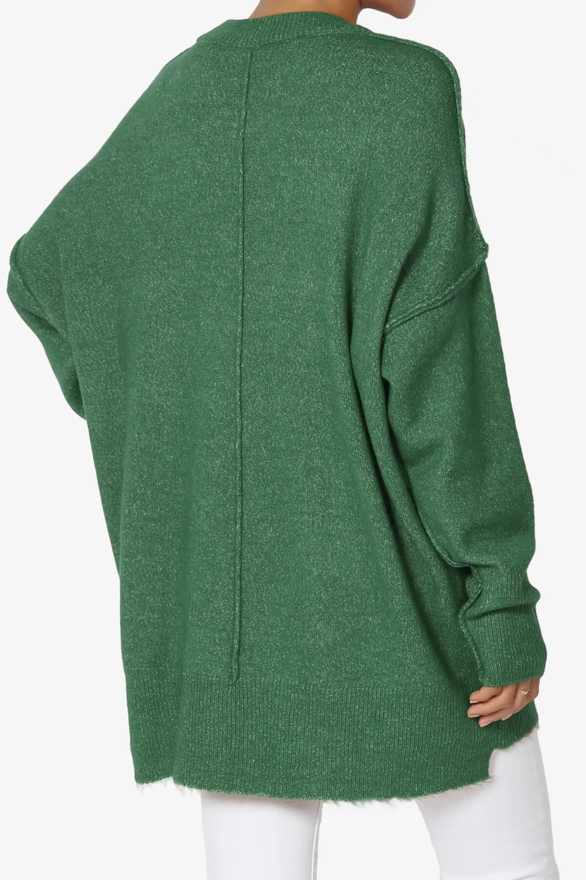Taryn Oversized Crew Neck Pullover Sweater