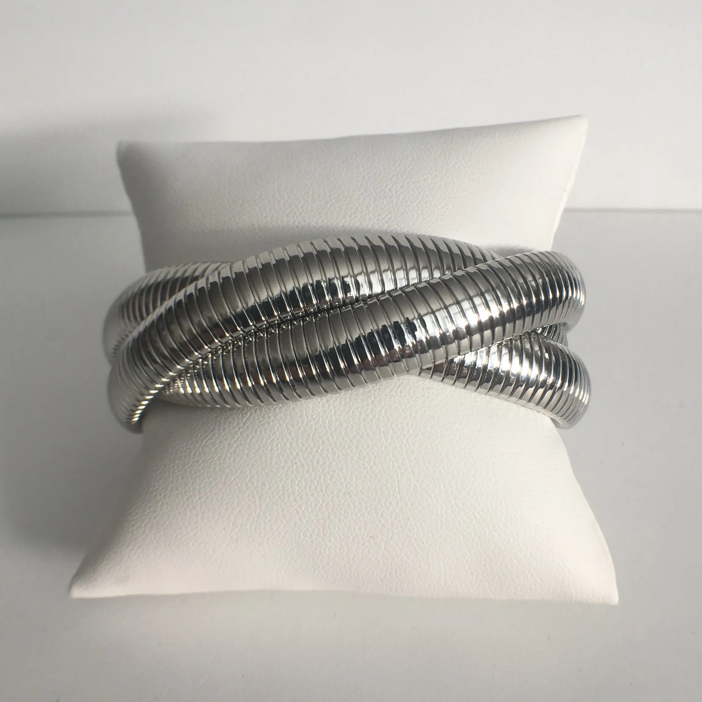 Triple Band Elastic Bangle Bracelet