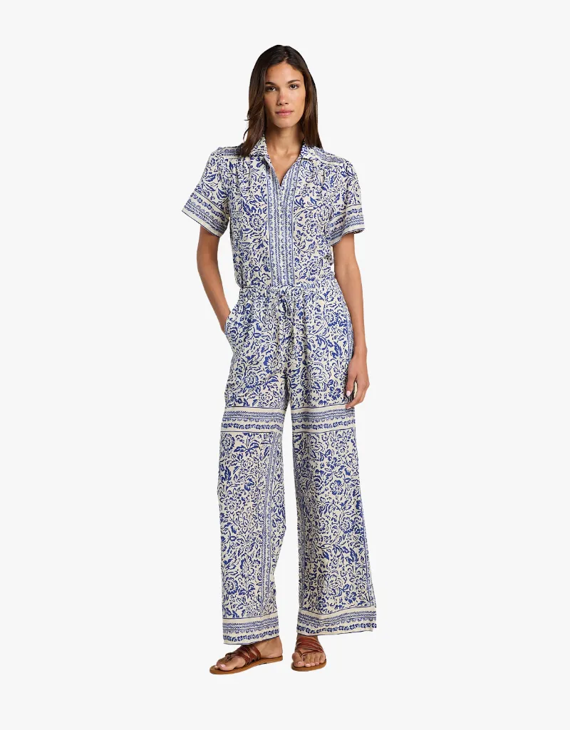Trovata Vera Pants in Hydra Border