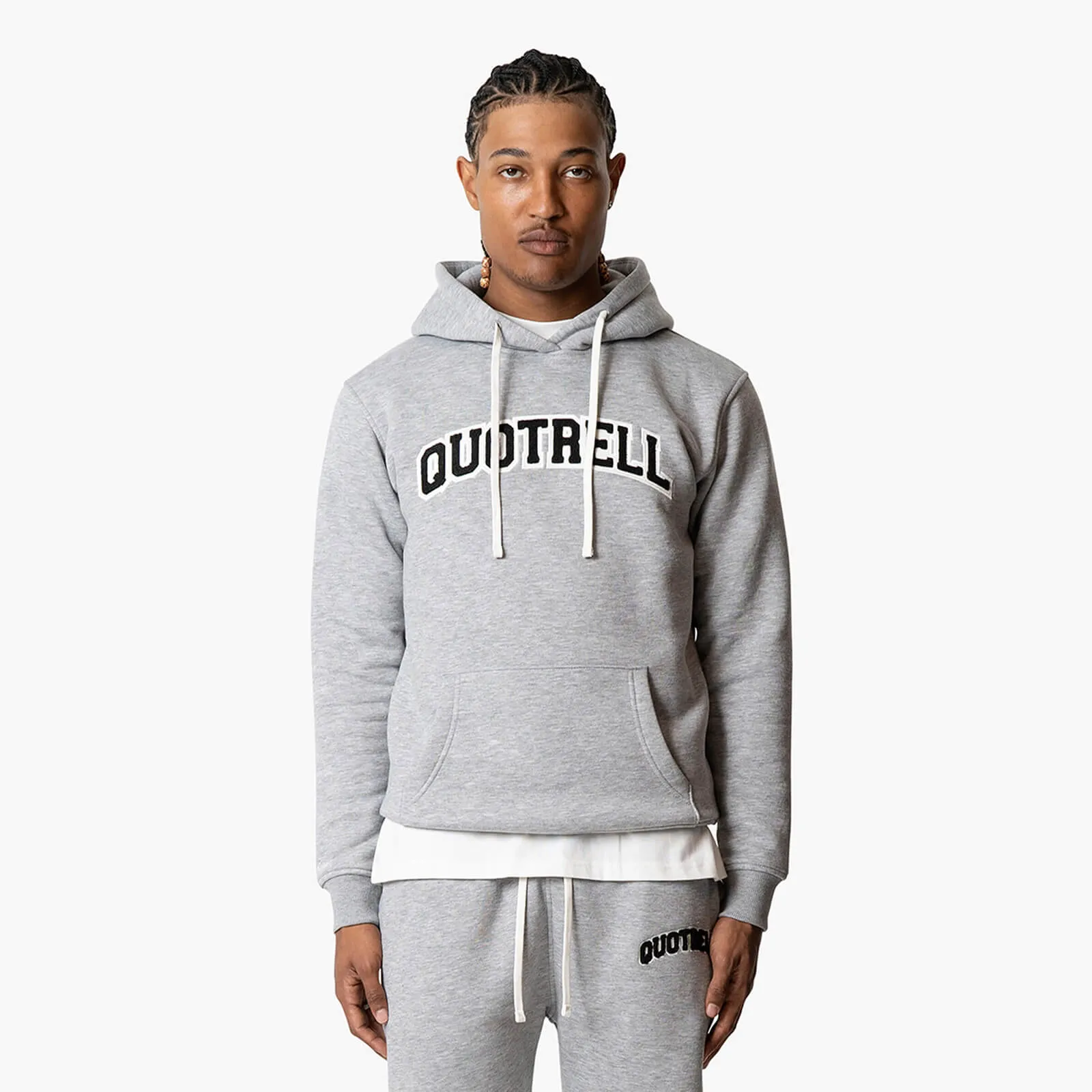 UNIVERSITY SET | MELANGE GREY/BLACK