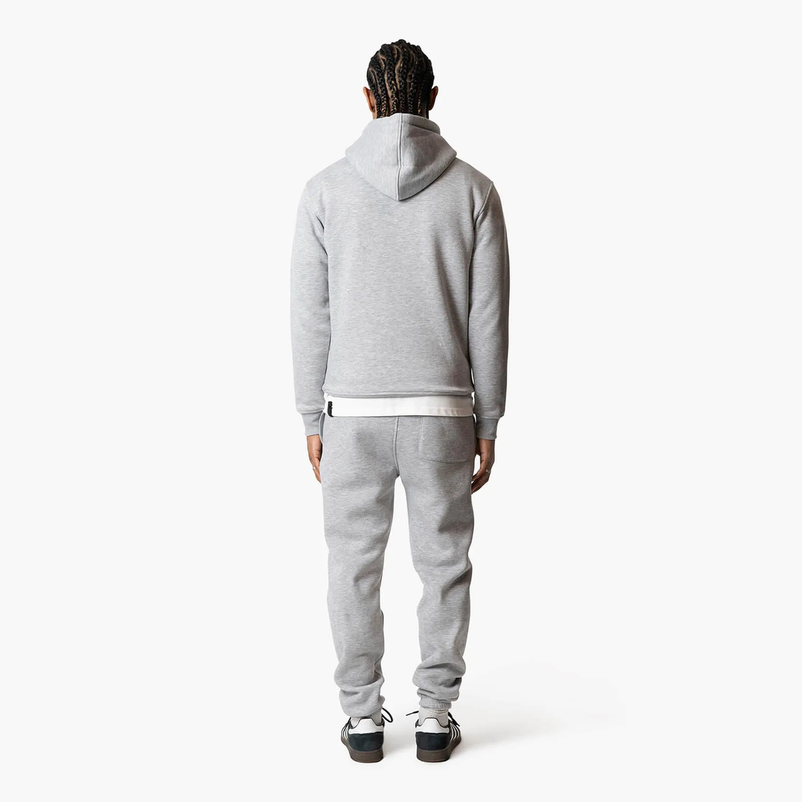 UNIVERSITY SET | MELANGE GREY/BLACK