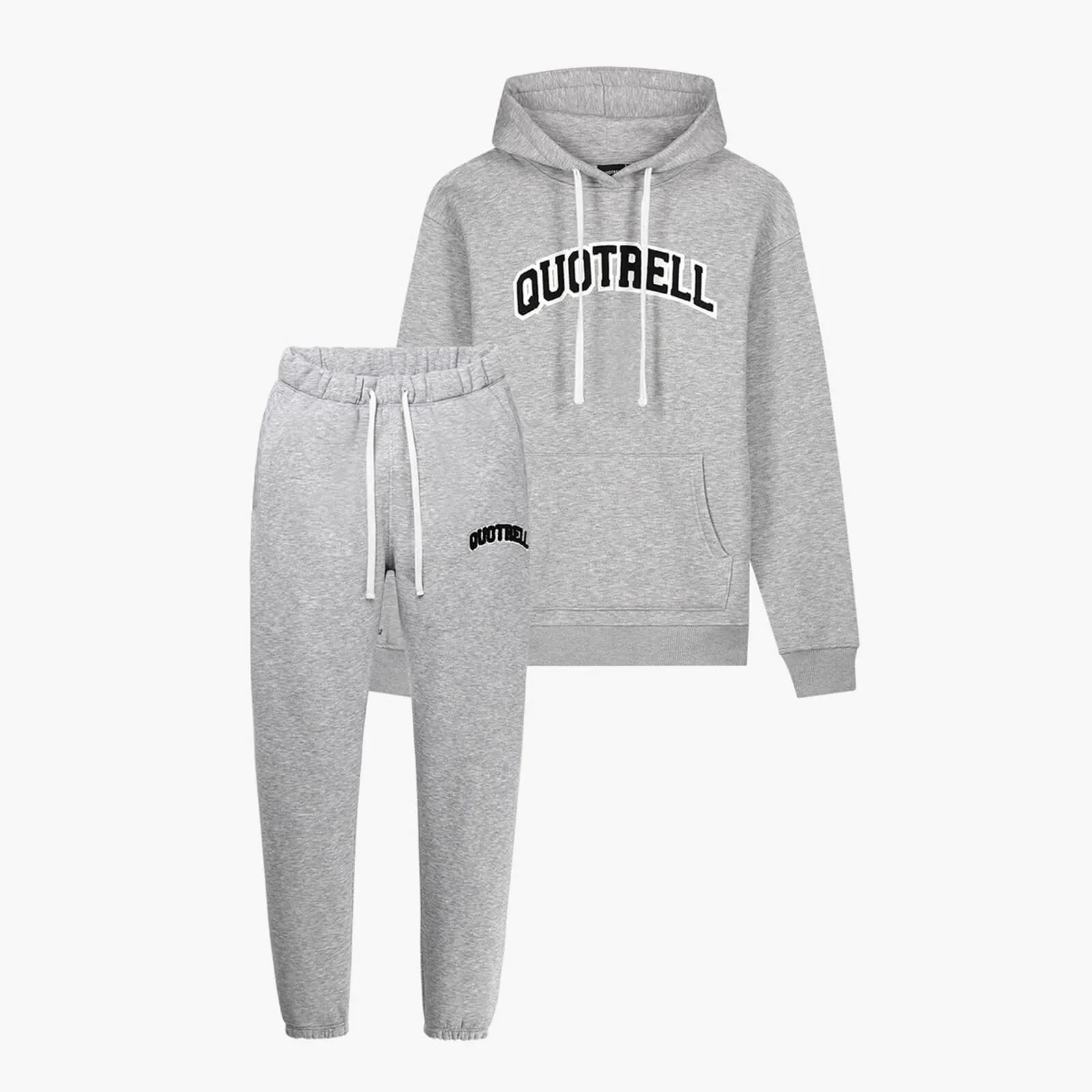 UNIVERSITY SET | MELANGE GREY/BLACK