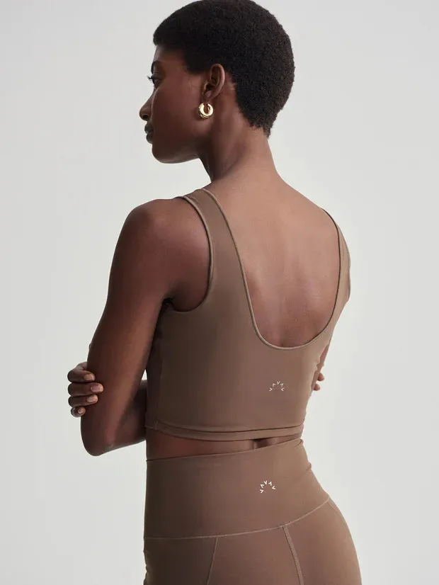 Varley | Shape Dayton Bra {Carob}