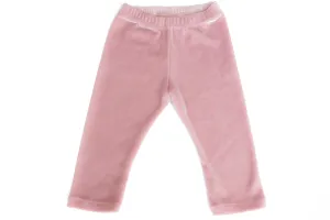 Velvet Baby Girl Leggings Pale Strawberry