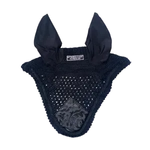 Versailles Fly Bonnet Black Horse