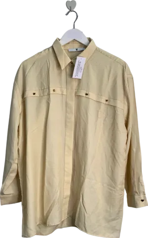 Very Beige Long Sleeve Shirt UK 20