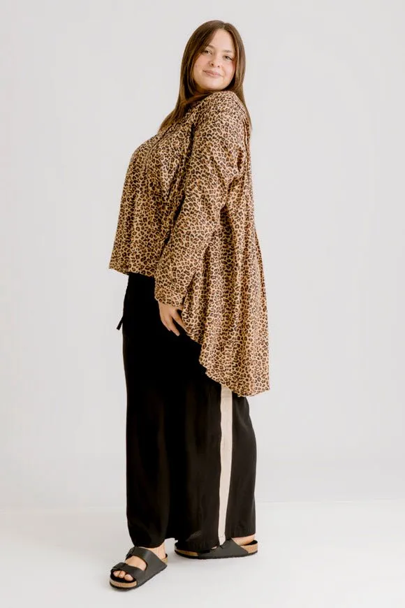 Wild Side Tuxedo Pant - Black