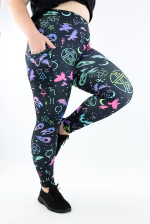 Witch Craft- Casual - Regular Full Leggings - Pockets