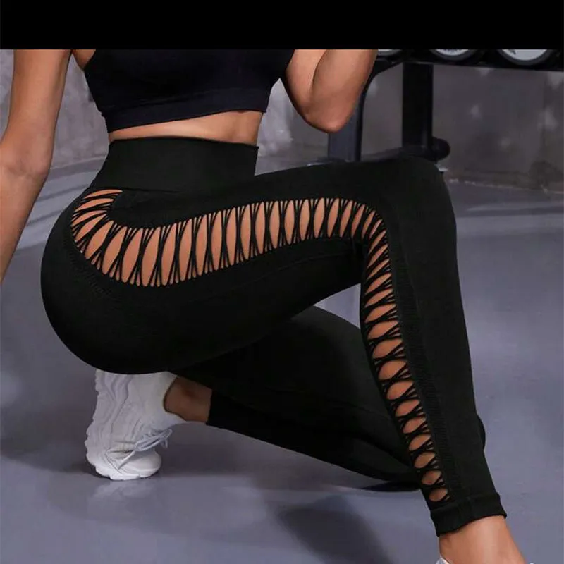 women Yoga Pants - women High Waist Butt Lift Sports Fitness Pants