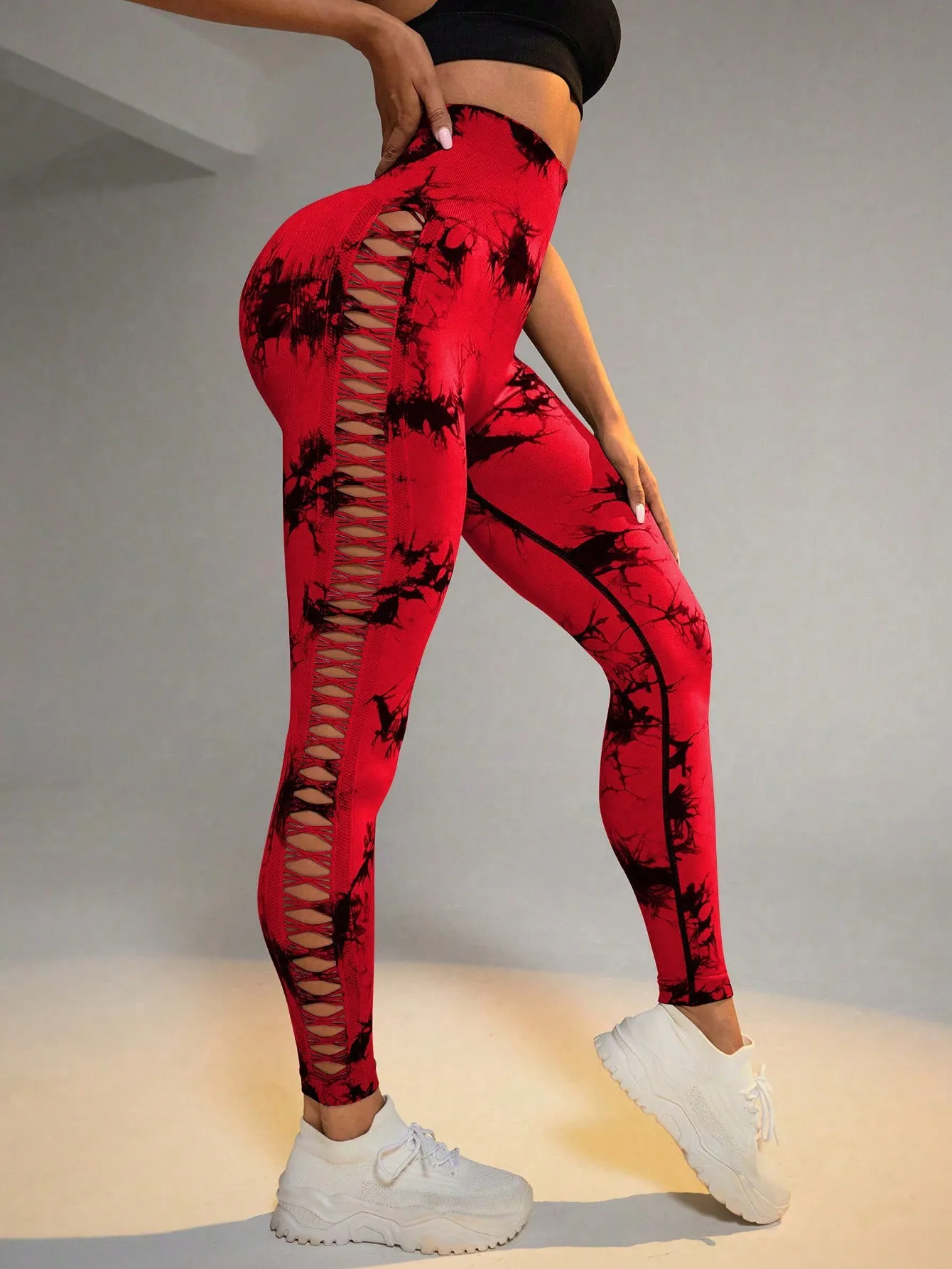 women Yoga Pants - women High Waist Butt Lift Sports Fitness Pants