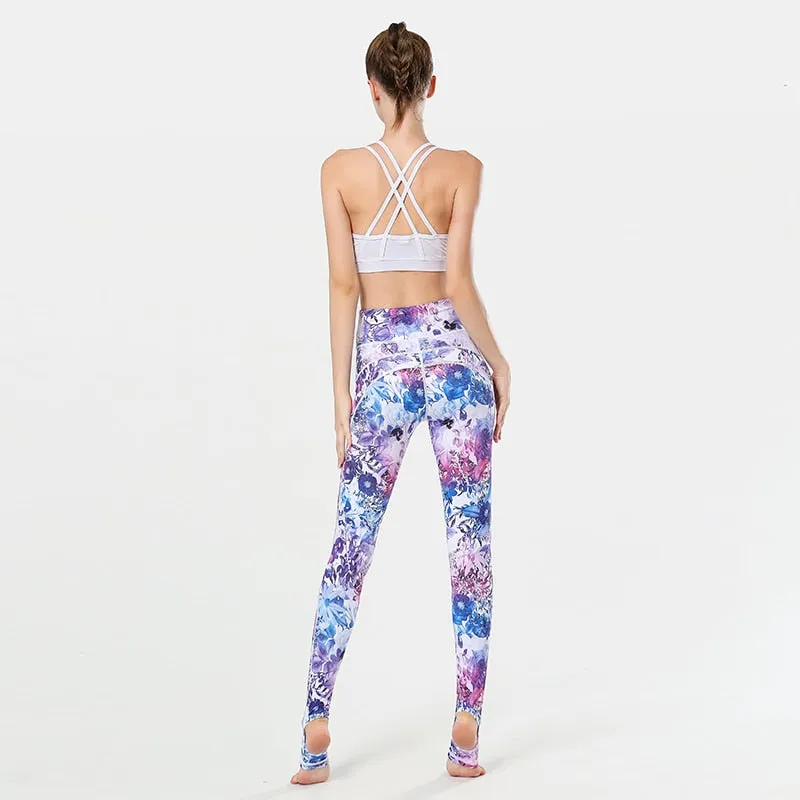 Women Yoga Stirrup Pants - Women Sports Stirrup Pants - Stirrup Pants