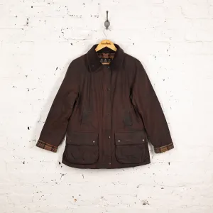 Women's Barbour Classic Beadnell Wax Jacket Coat - Brown - Women's L