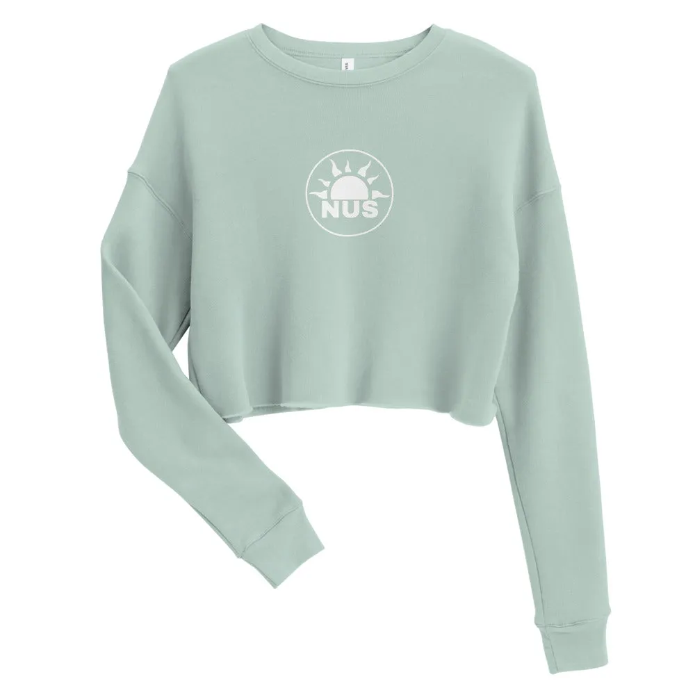 Women's NUS Crop Sweatshirt