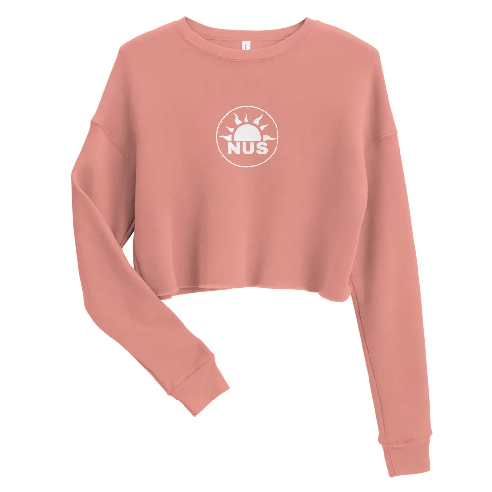 Women's NUS Crop Sweatshirt