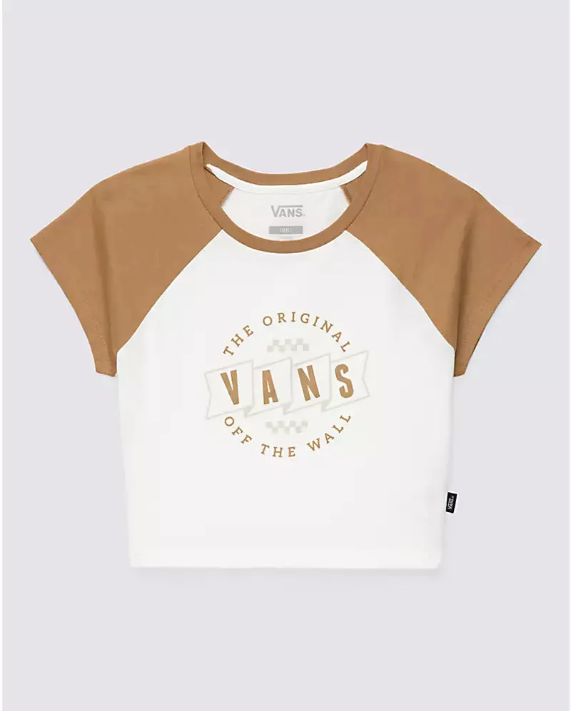 Women's Off The Wall Branch Raglan Crop T-Shirt