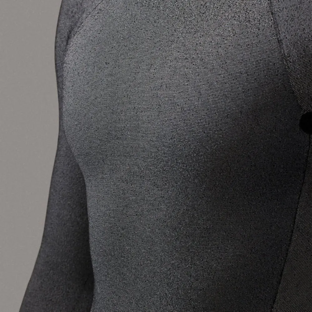 XCEL WMS AXIS 4/3 BACK ZIP BLACK