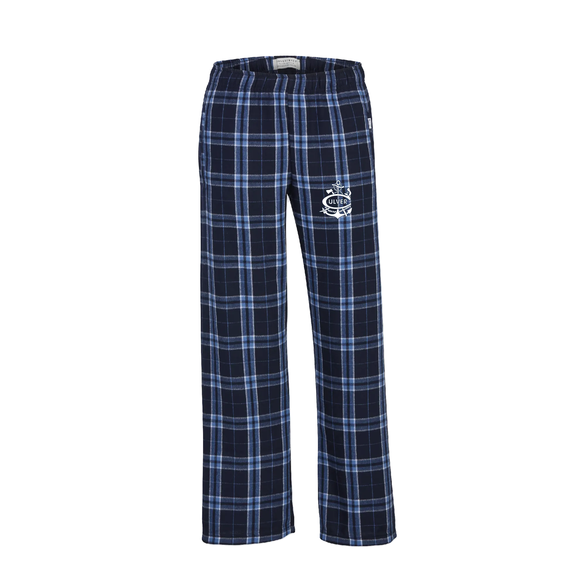 Youth Culver-Anchor Flannel Pant - Navy Plaid