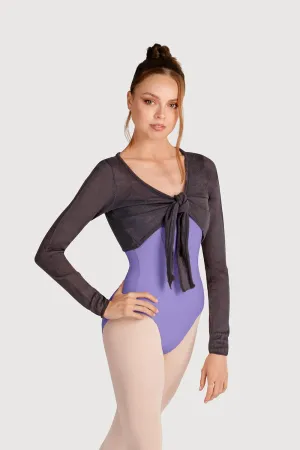 Z0106 - Bloch Karola Cropped Tie Womens Top